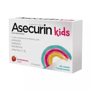 Asecurin Kids, 20 tabletek do ssania