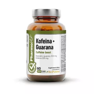 PharmoVit Kofeina i Guarana, 60 kapsułek