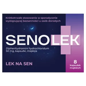 Senolek, 50 mg, 8 kapsułek miękkich