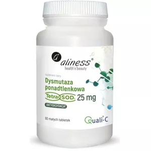 Aliness Dysmutaza ponadtlenkowa Tetra Sod, 60 tabletek