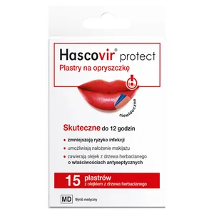 Hascovir Protect, 15 plastrów
