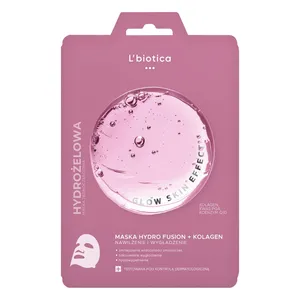 L'Biotica PGA Hydro Fusion + Kolagen - maska do twarzy, 1 sztuka