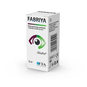 Fabriya, wielocząsteczkowy, nawilżający i ochronny roztwór do oczu, 10 ml