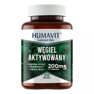 Humavit, Węgiel Aktywowany, 20 kapsułek