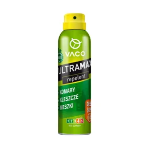 VACO - ULTRAMAX spray na komary, kleszcze i meszki, 170 ml
