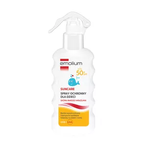 Emolium Suncare - spray ochronny dla dzieci SPF 50+, 175 ml