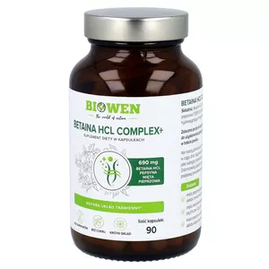 Biowen Betaina HCL Complex+, 90 kapsułek