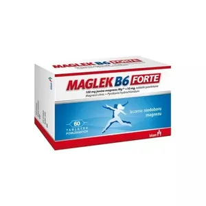 Maglek B6 Forte, 100mg+10mg, 60 tabletek