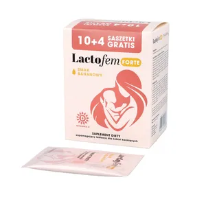 Pharma Dot Lactofem Forte, smak bananowy, 14 saszetek