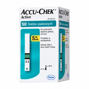 ACCU-CHEK Active - paski testowe, 50 sztuk