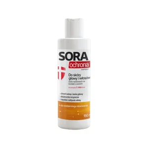 SORA Ochrona - szampon do skóry głowy i włosów, 150 ml