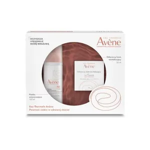 Avene Les Essentiels - Pianka oczyszczająca, 150 ml + Odżywczy krem rewitalizujący, 50 ml