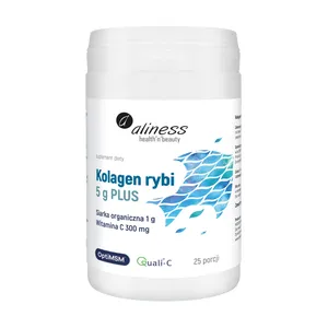 Aliness, Kolagen rybi, proszek, 25 porcji