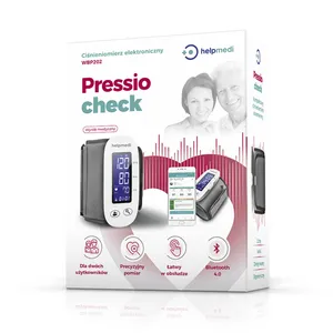 HelpMedi - Ciśnieniomierz elektroniczny, PressioCheck WBP202, 1 sztuka