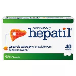 Hepatil, 40 tabletek