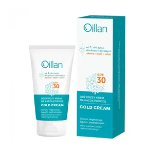 Oillan Cold Cream - krem do twarzy SPF 30, 50 ml