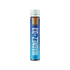 TRIGGY Vitamin Shot Magnez + D3, smak poziomki, 25 ml