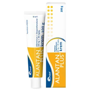 Alantan Plus (20 mg + 50 mg)/g, krem, 100 g