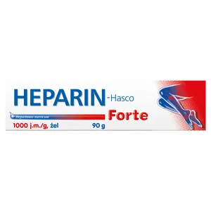 Heparin Hasco Forte 1000 j.m./g, żel, 90 g