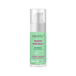 Medity+ - korygujący krem zielony, trądzik różowaty, 30 ml