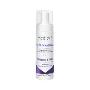 Medity+ - łagodna pianka do mycia twarzy, skóra wrażliwa, 150 ml