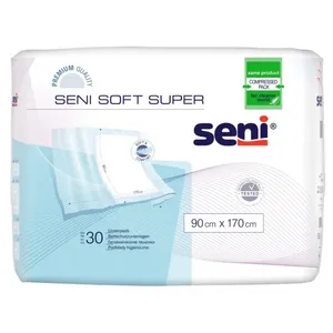 Seni Soft Super - podkłady higieniczne, 90 cm x 170 cm, 30 sztuk