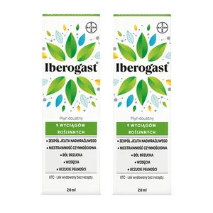 ZESTAW: 2 x Iberogast, płyn doustny, 20 ml