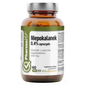 PharmoVit Niepokalanek 0,4% agnuzydu, 60 kapsułek
