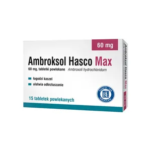 Ambroksol Hasco Max 60 mg, 15 tabletek
