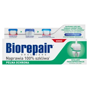 Biorepair Pełna Ochrona - pasta do zębów, bez fluoru, 75 ml