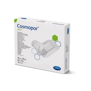 Cosmopor Steril - opatrunki sterylne 15 x 15 cm, 25 sztuk