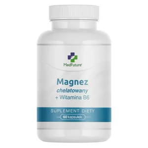 MedFuture Magnez Chelatowany + Witamina B6, 60 kapsułek