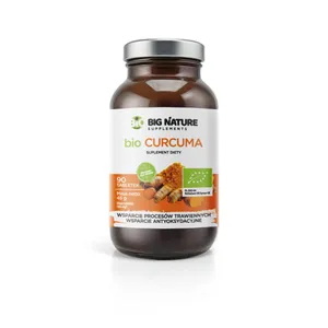 Big Nature Bio Curcuma, 90 tabletek
