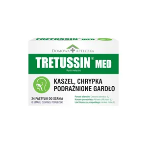 Domowa Apteczka Tretussin, 24 pastylek do ssania