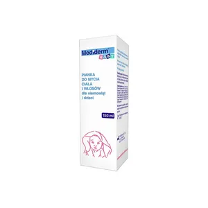 Mediderm Baby - Pianka do mycia ciała i włosów, 150 ml