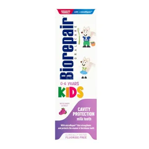 Biorepair Kids - wzmacniająca pasta dla dzieci 0-6 lat, bez fluoru, 50 ml