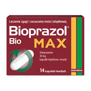Bioprazol Bio Max 20 mg, 14 kapsułek