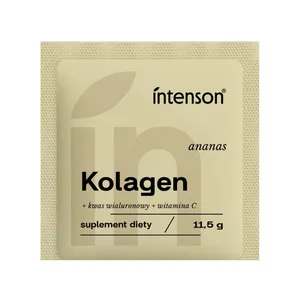 Intenson Kolagen + Witamina C + Kwas hialuronowy, smak ananasowy, 11,5 g