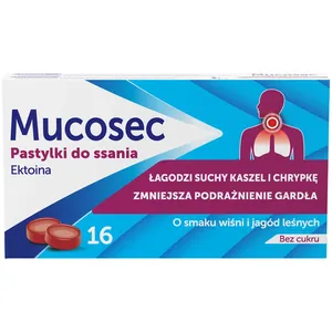 Mucosec, 16 pastylek do ssania
