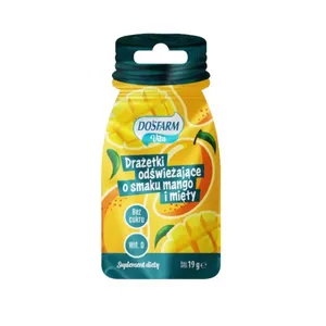 Dosfarm Vita - drażetki odświeżające, mięta i mango, 19 g