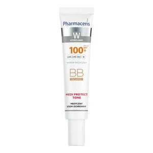 Pharmaceris W Medi Protect Tone - krem ochronny BB, SPF 100+, 02 Sand, 40 ml