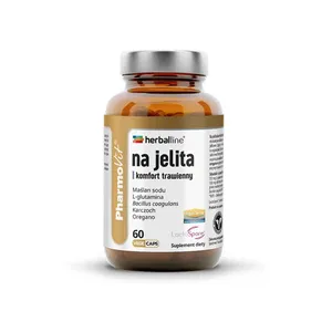 PharmoVit Herballine Na jelita komfort trawienny, 60 kapsułek