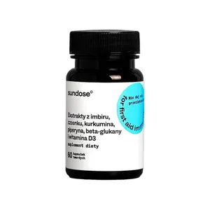 SUNDOSE For First Aid Immunity, 60 kapsułek