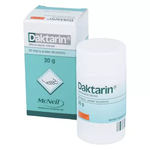 Daktarin 20 mg/g, puder leczniczy, 20 g