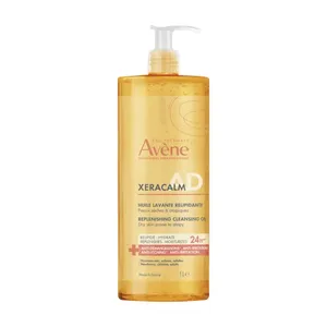 Avene XeraCalm A.D - olejek oczyszczający uzupełniający lipidy do skóry suchej i skłonnej do atopii, 1000 ml