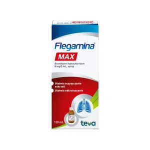 Flegamina Max 8 mg/5 ml, 120 ml