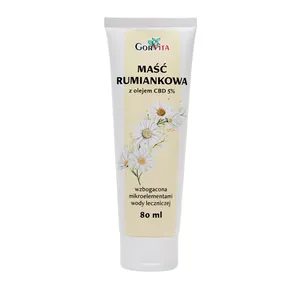 GorVita - maść rumiankowa z olejem CBD 5%, 80 ml