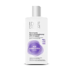 IDEE DERM - szampon ultrakojący do wrażliwej i swędzącej skóry głowy z łuszczycą i AZS, 300 ml