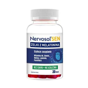 Nervosol Sen, żelki z melatoniną, 30 żelek