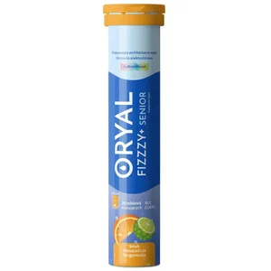 Oryal Fizzzy+ Senior smak pomarańcza-bergamotka, 20 tabletek musujących